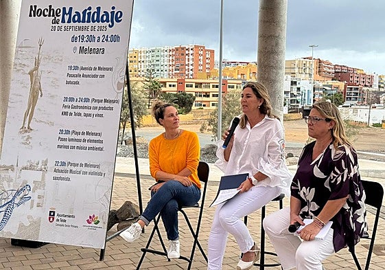 Imagen de la presentación del evento en el parque de Melenara.