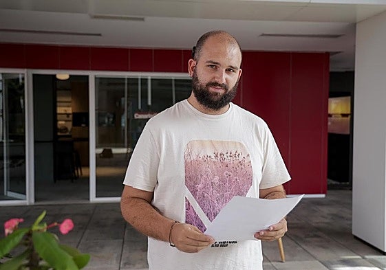 Ismael Gil, padre de dos de los tres menores afectados, en las instalaciones de CANARIAS7.