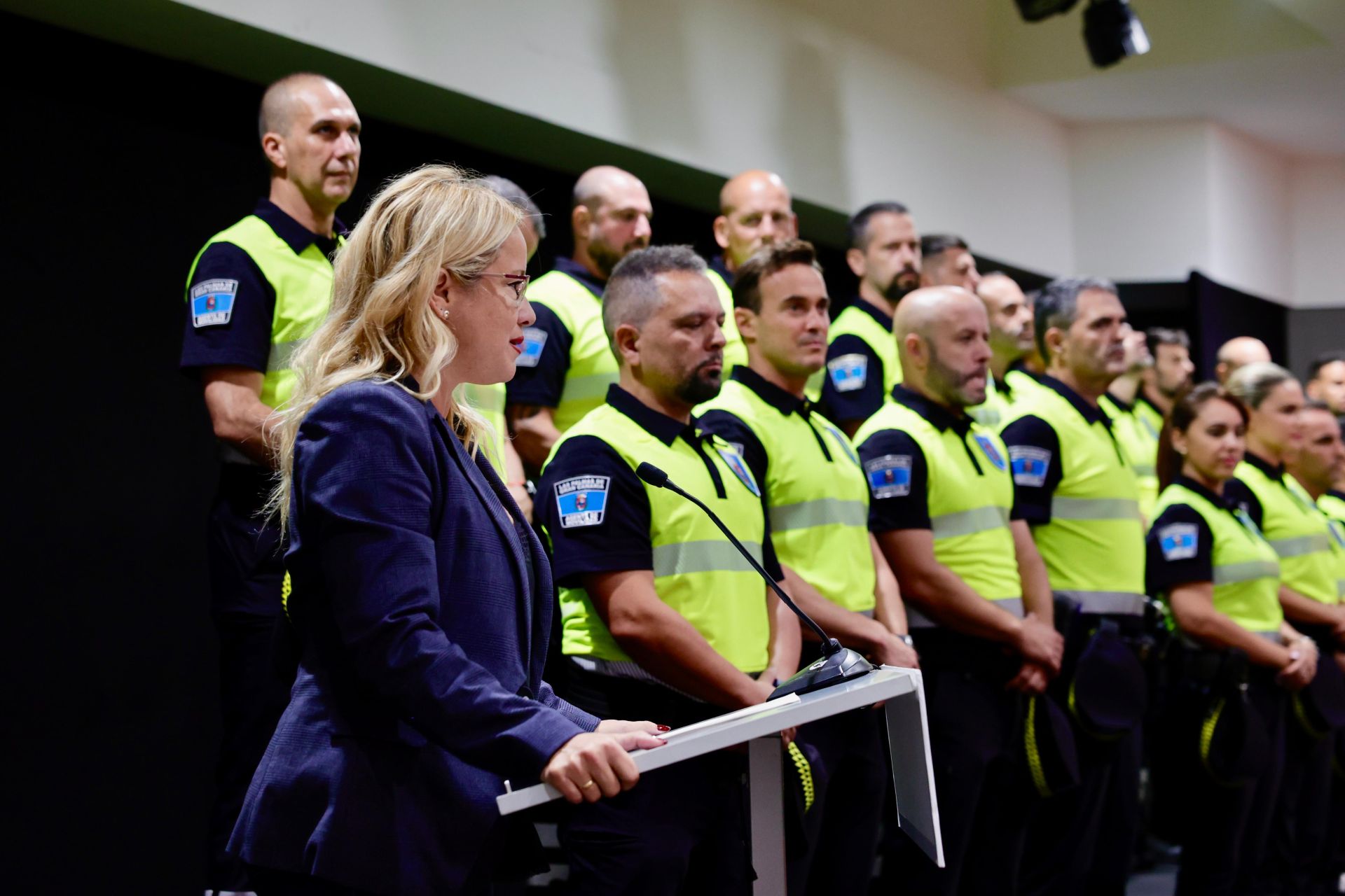 La alcaldesa presenta el acto de nombramiento de los 40 nuevos agentes de movilidad