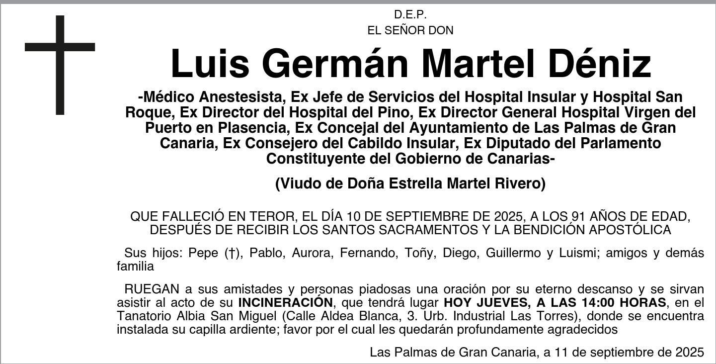 Luis Germán Martel Déniz