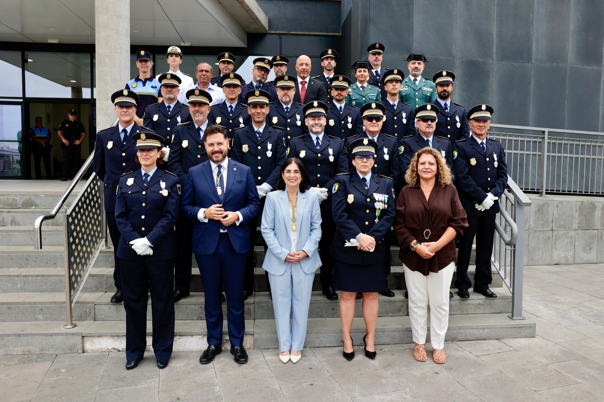 Las Palmas reconoce la labor de 28 policías locales en el día de su patrón