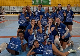 El Olímpico celebra su triunfo.