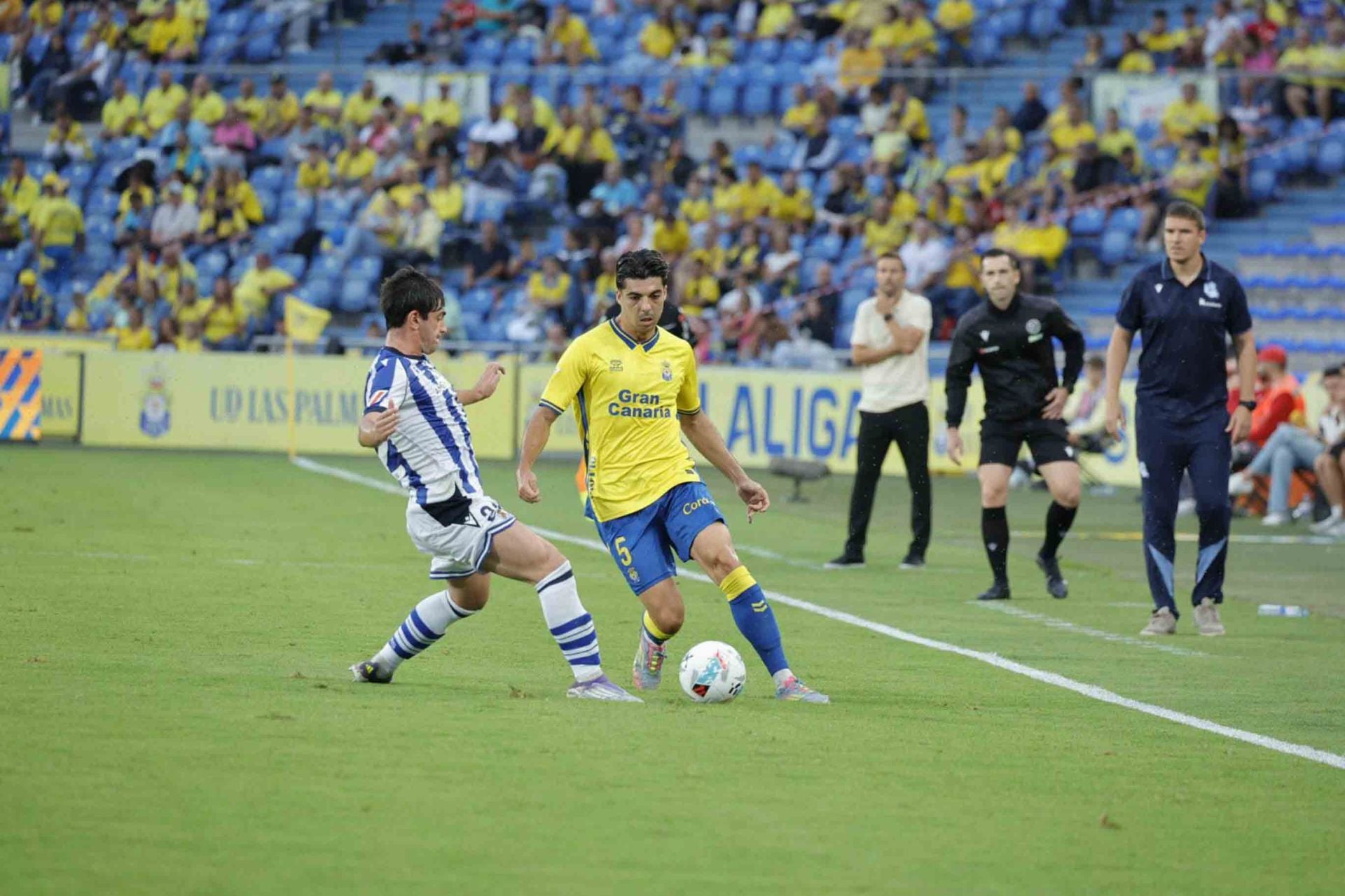 UD Las Palmas ante la Real Sociedad B, en imágenes