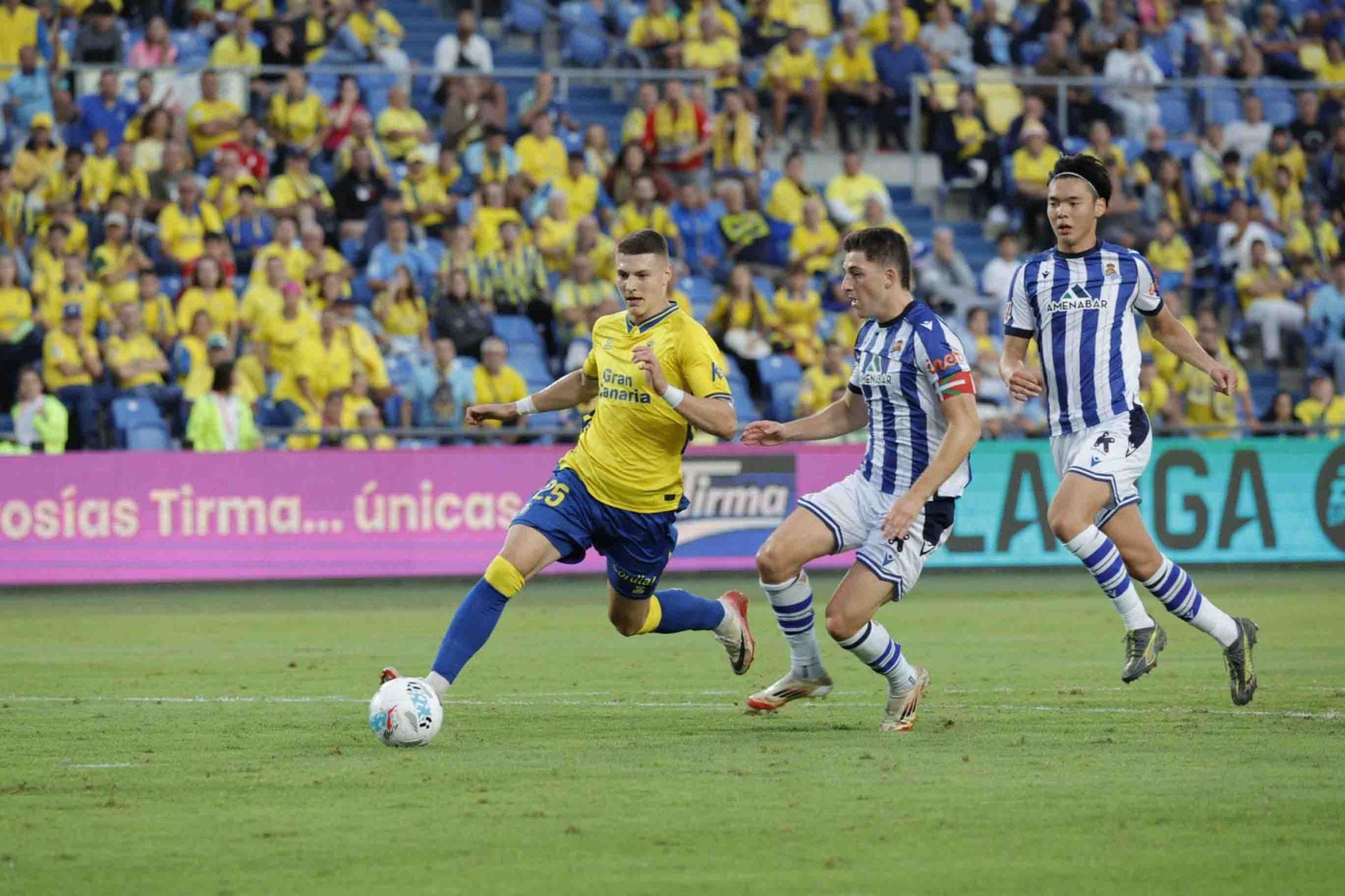 UD Las Palmas ante la Real Sociedad B, en imágenes