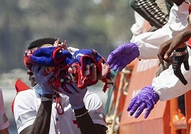 Imagen de archivo de un rescate de Salvamar.