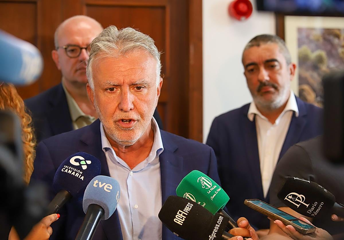 Imagen de archivo del ministro Ángel Víctor Torres.