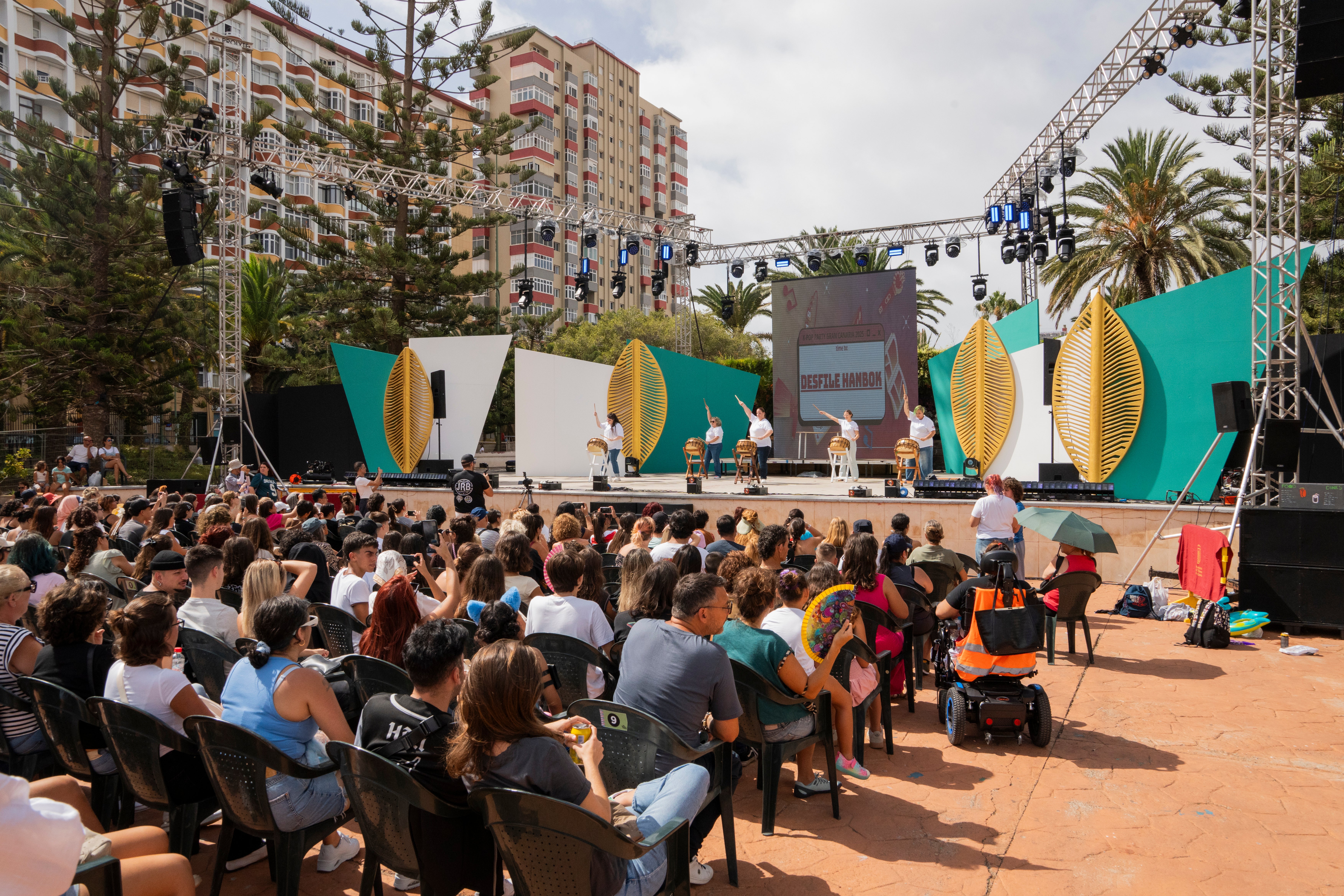 Colores, música y tradición: así se vivió la K-Pop Party Gran Canaria en Schamann