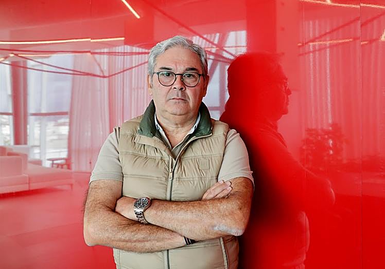 El presidente de la Federación de Gran Canaria de Hípica, Juan Emilio García Eugenio.