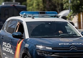 Imagen de archivo de un coche de la Policía Naciona.