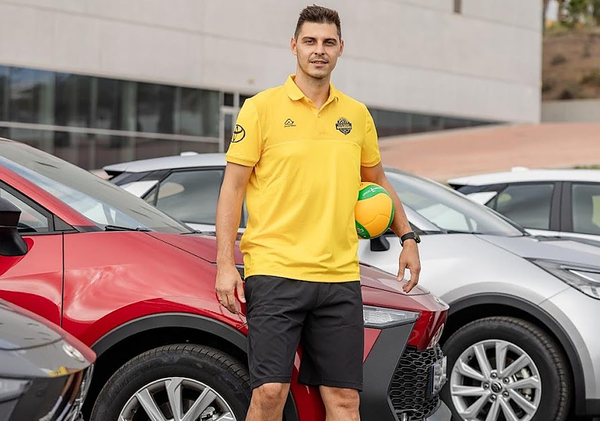 El nuevo refuerzo del Guaguas, el búlgaro Dobromir Dimitrov.