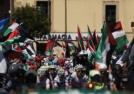 Políticos en bicicleta