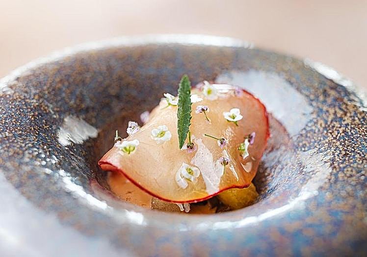 Plato de German Ortega y V´tor Valverde.