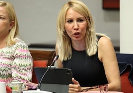 Rebeca Paniagua, portavoz de Sanida del Grupo Popular en el Parlamento de Canarias.