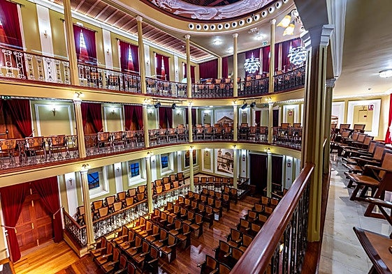 Imagen del Teatro Consistorial de Gáldar.