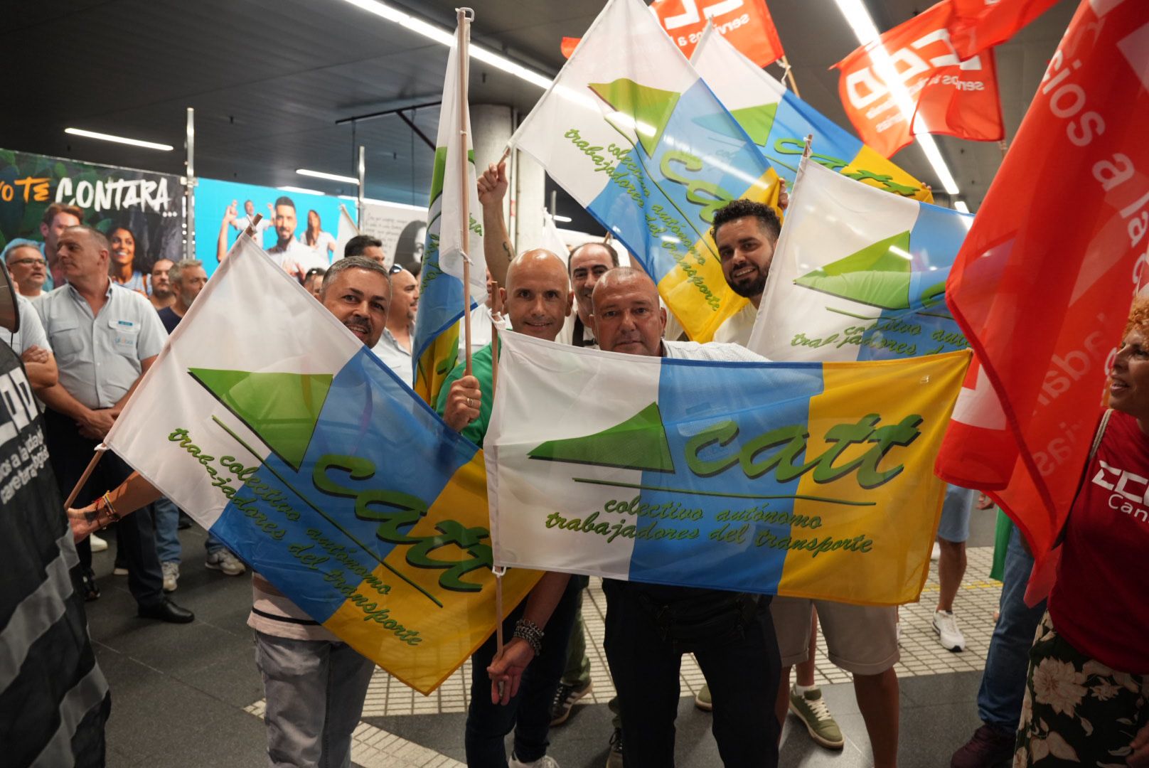 Huelga de transporte en Gran Canaria: las guaguas protestan para reclamar un convenio provincial