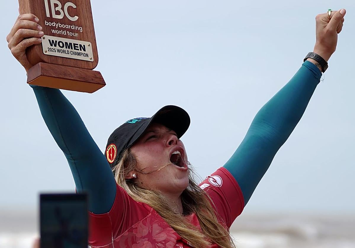 Rinder, nacida en la capital grancanaria, se coronó en Brasil campeona mundial.