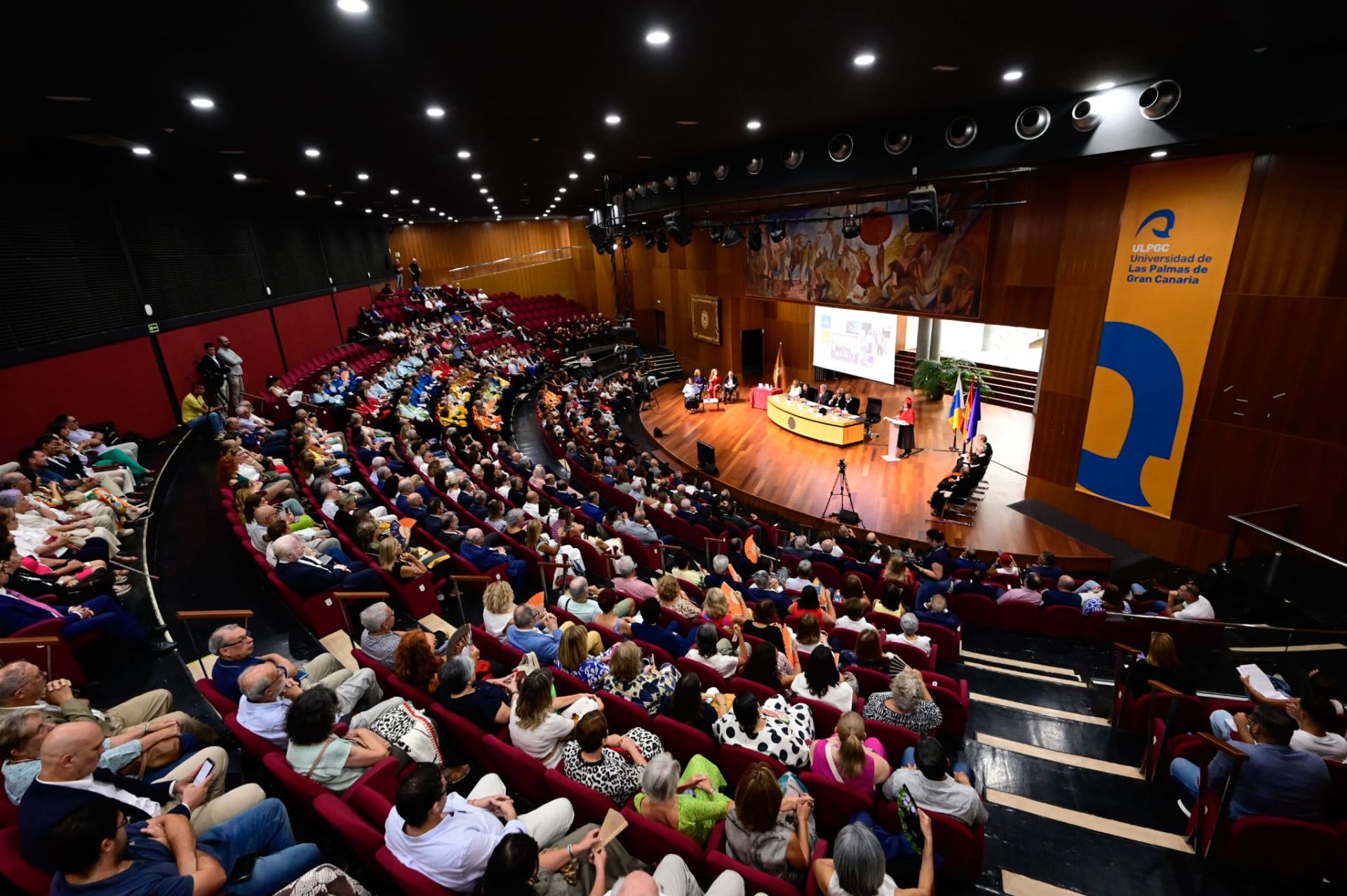 Gaza, presente en la inauguración del curso en la ULPGC