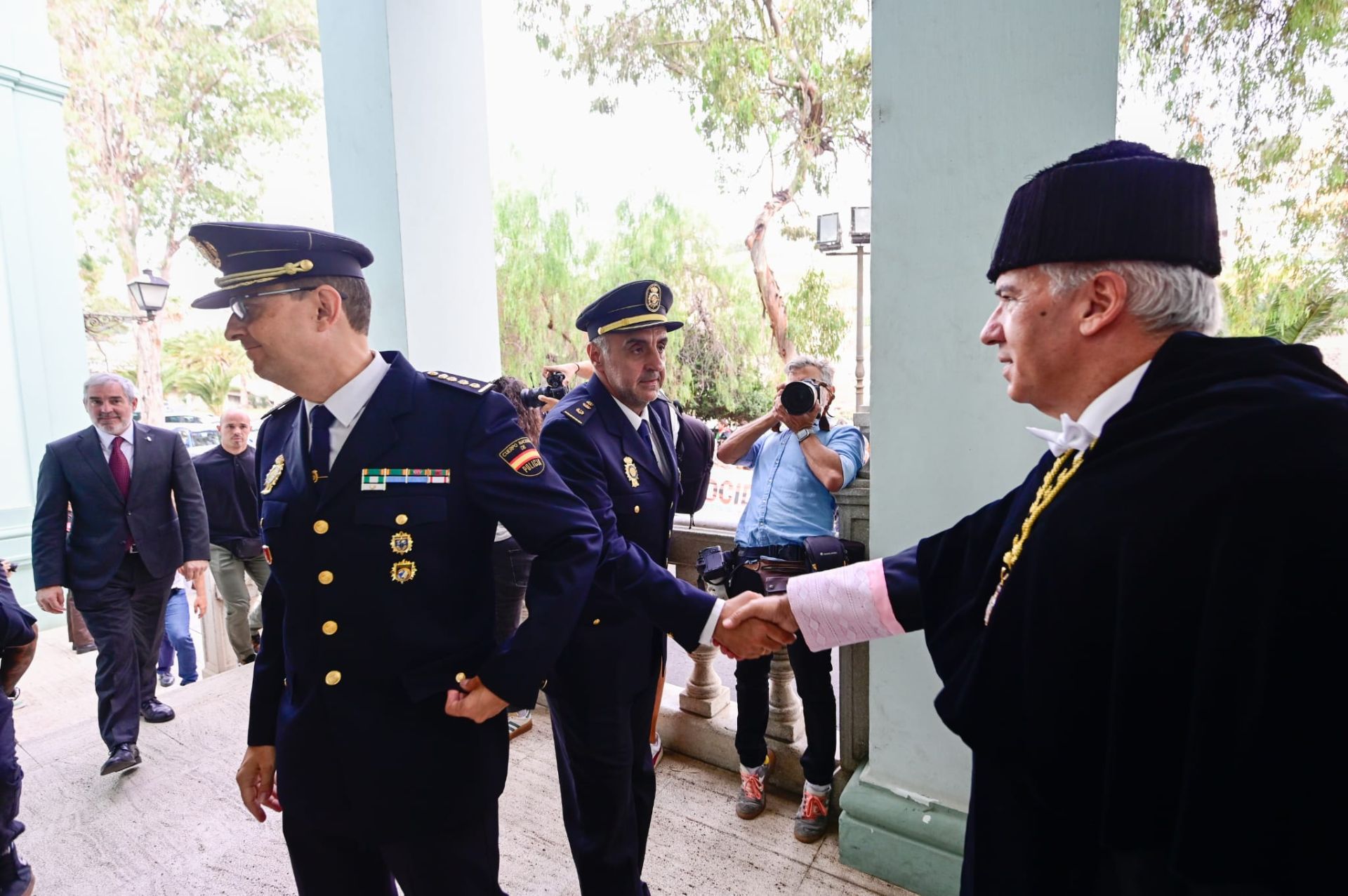 Gaza, presente en la inauguración del curso en la ULPGC