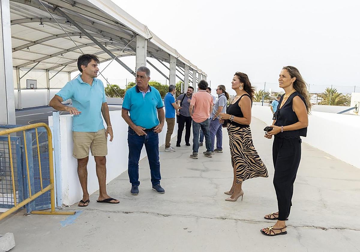 Visita a la nueva infraestructura.