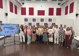 Imagen de la presentación del proyecto de prácticas remuneradas para estudiantes de moda.