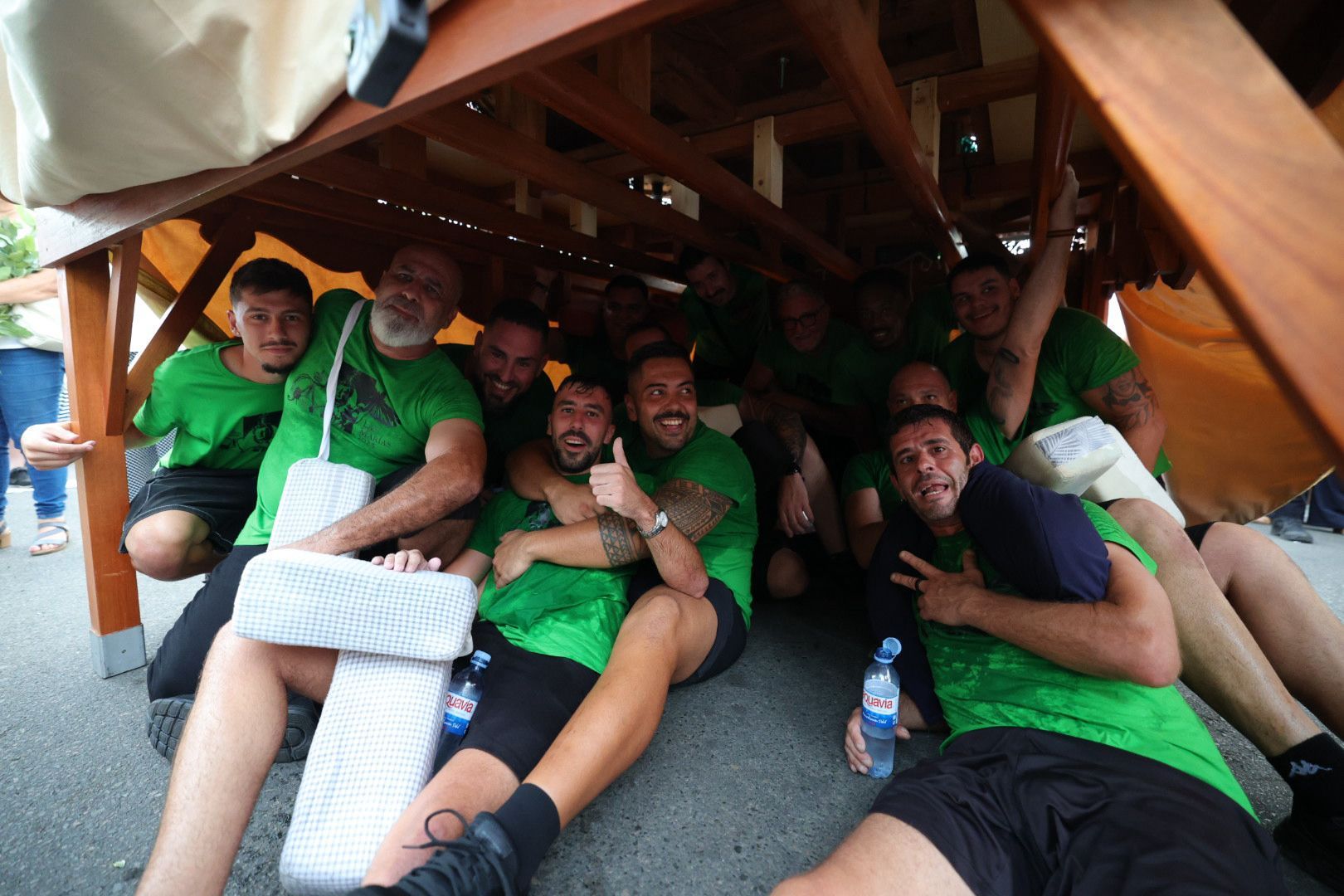 La bajada de Vergara genera emoción en Guía