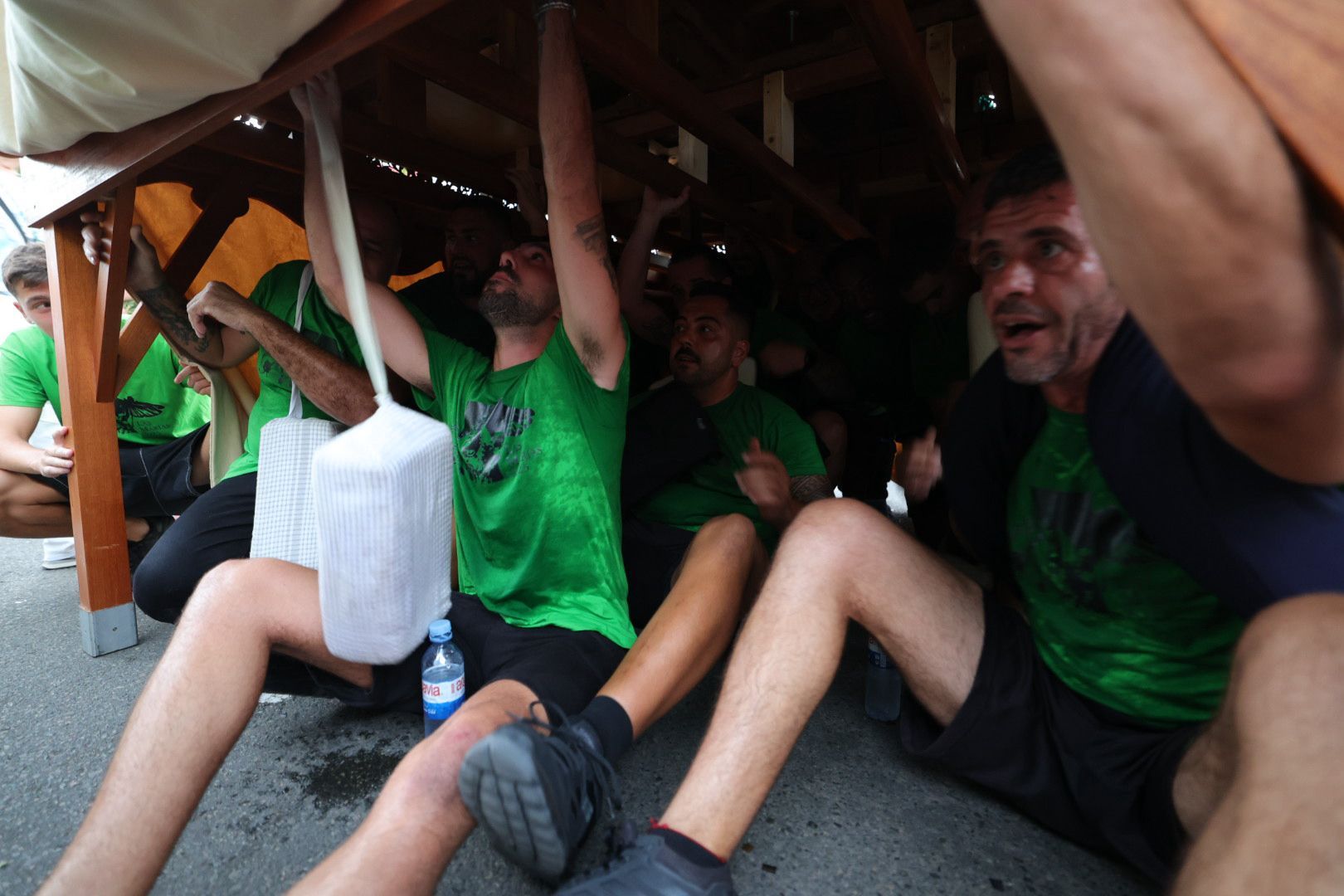 La bajada de Vergara genera emoción en Guía