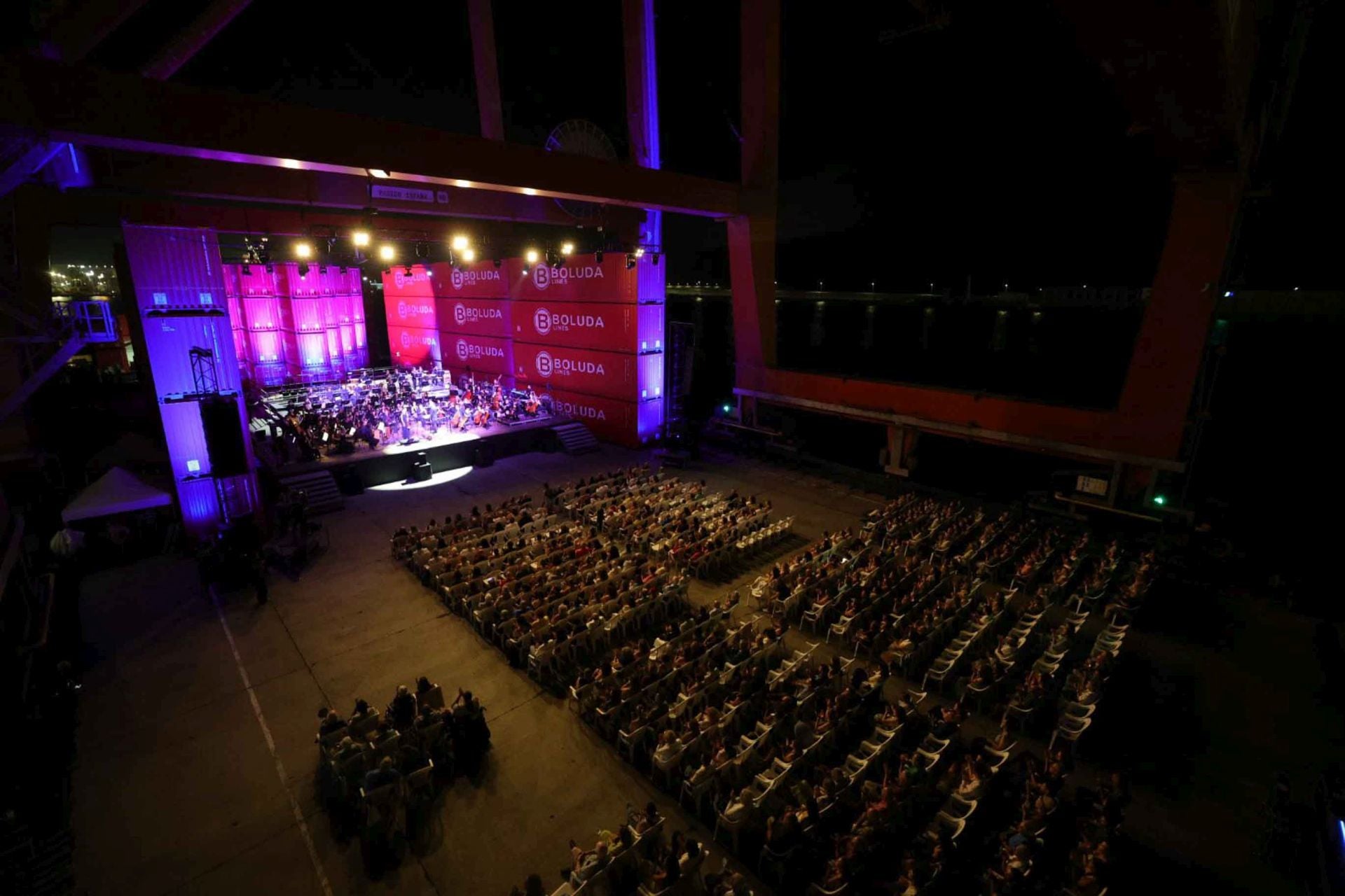 La OFGC participa un año más en el Festival de Teatro, Música y Danza del muelle de contenedores