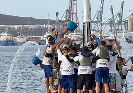 El Pueblo Guanche celebra el triunfo.