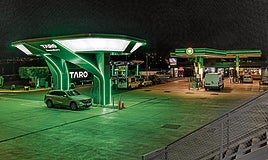 Electrolinera. Instalación de recarga en el sureste grancanario.