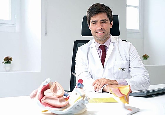 Dr. Pablo Juárez del Dago, especialista en urología y andrología del Gabinete de Urología y Andrología (GUA).