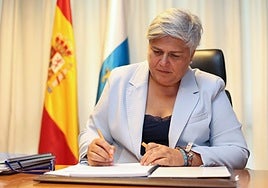 Noelia García Leal, Comisionada de Transparencia.