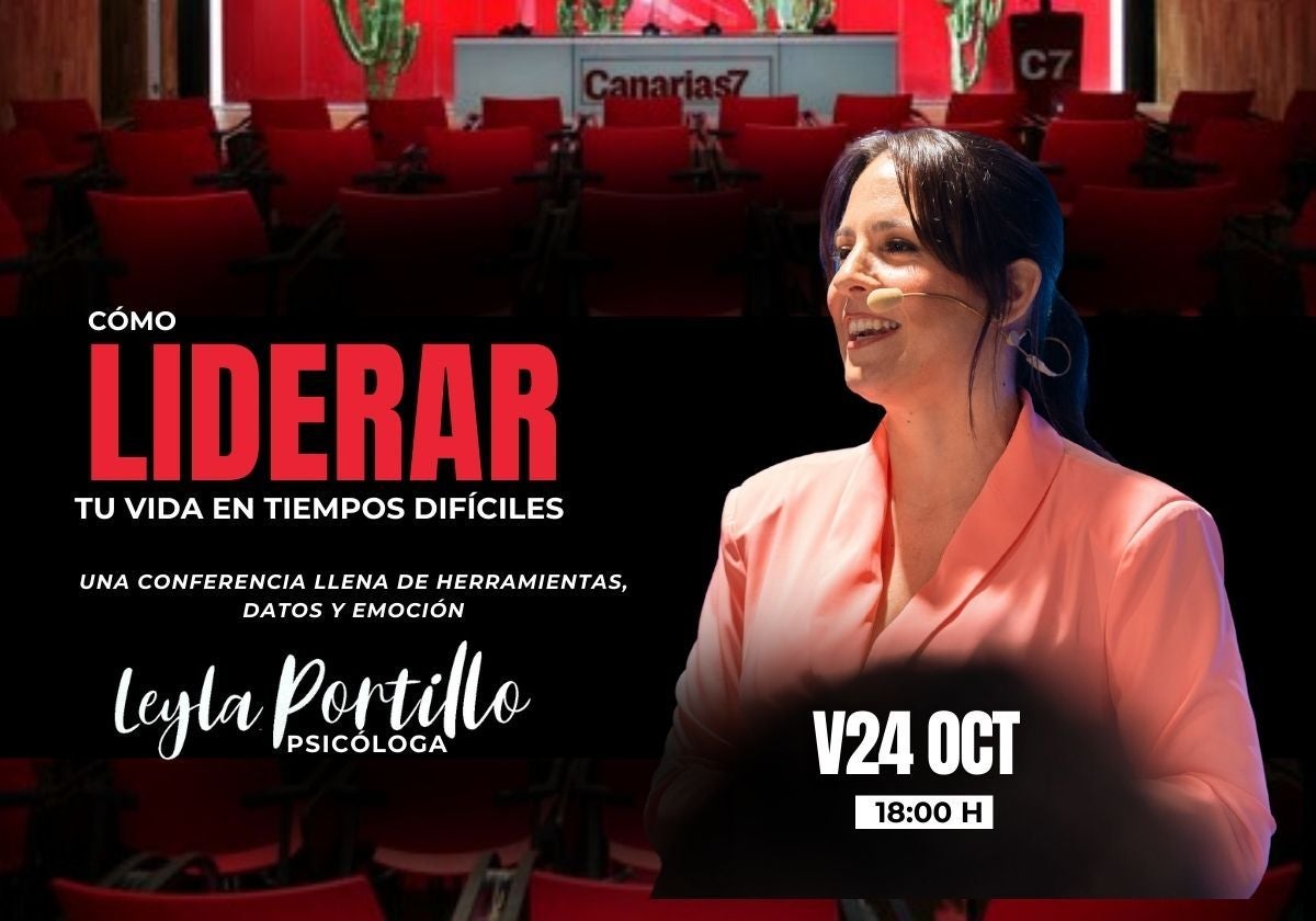Cómo liderar tu vida en tiempos difíciles, impartida por Leyla Portillo.