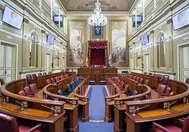 Foto archivo del Parlamento de Canarias.