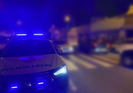 Imagen de archivo de un coche patrulla de la Policía Local.
