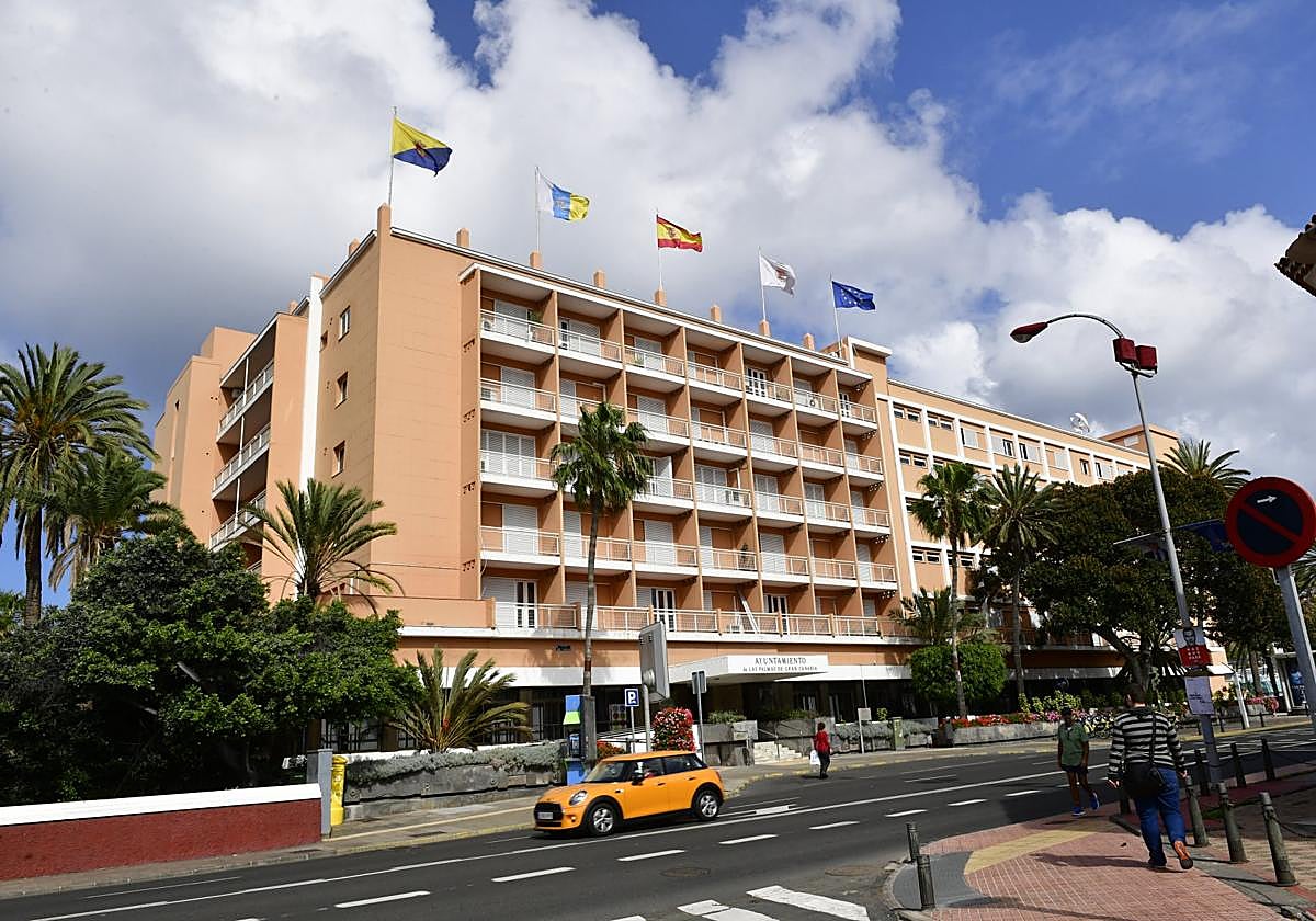 Imagen de archivo de las oficinas municipales de Las Palmas de Gran Canaria.