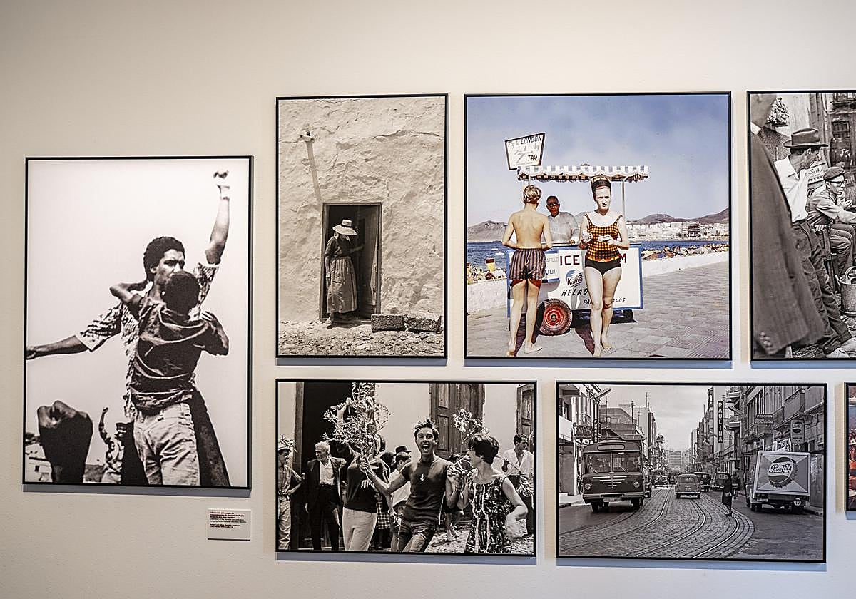 Detalle de la muestra.