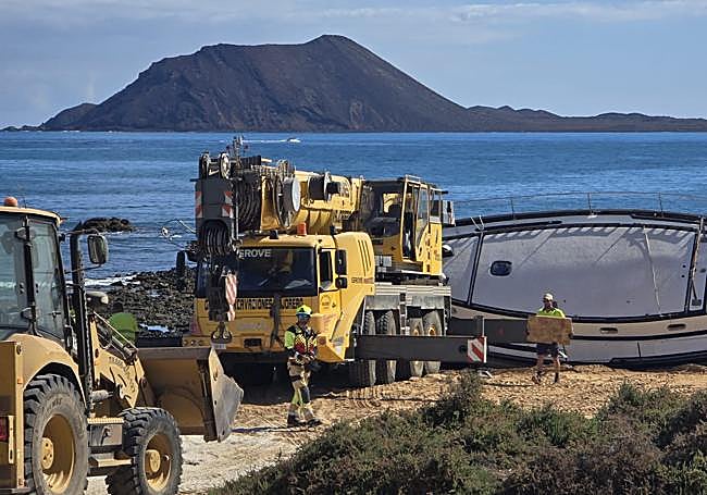 Cuando zozobró, el velero no tenía ninguna persona a bordo.