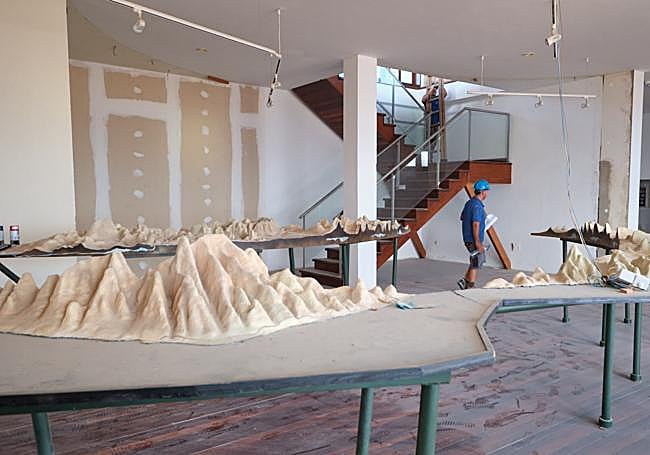 Interior del mirador de Morro Velosa.