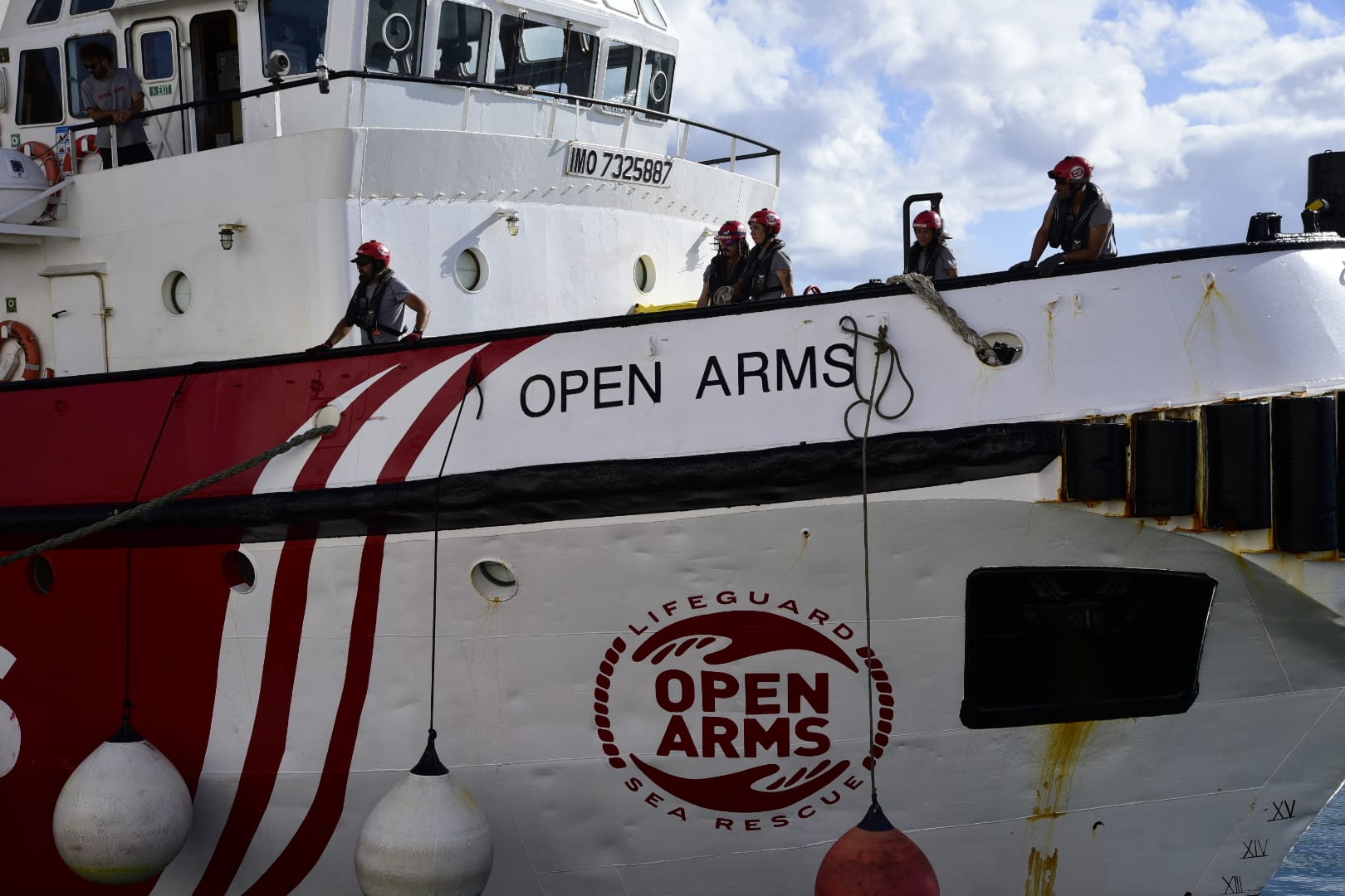 El Open Arms ya está en Las Palmas de Gran Canaria