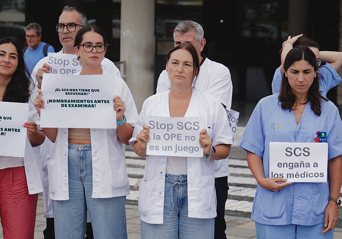 Cuarta jornada de huelga de médicos en Canarias