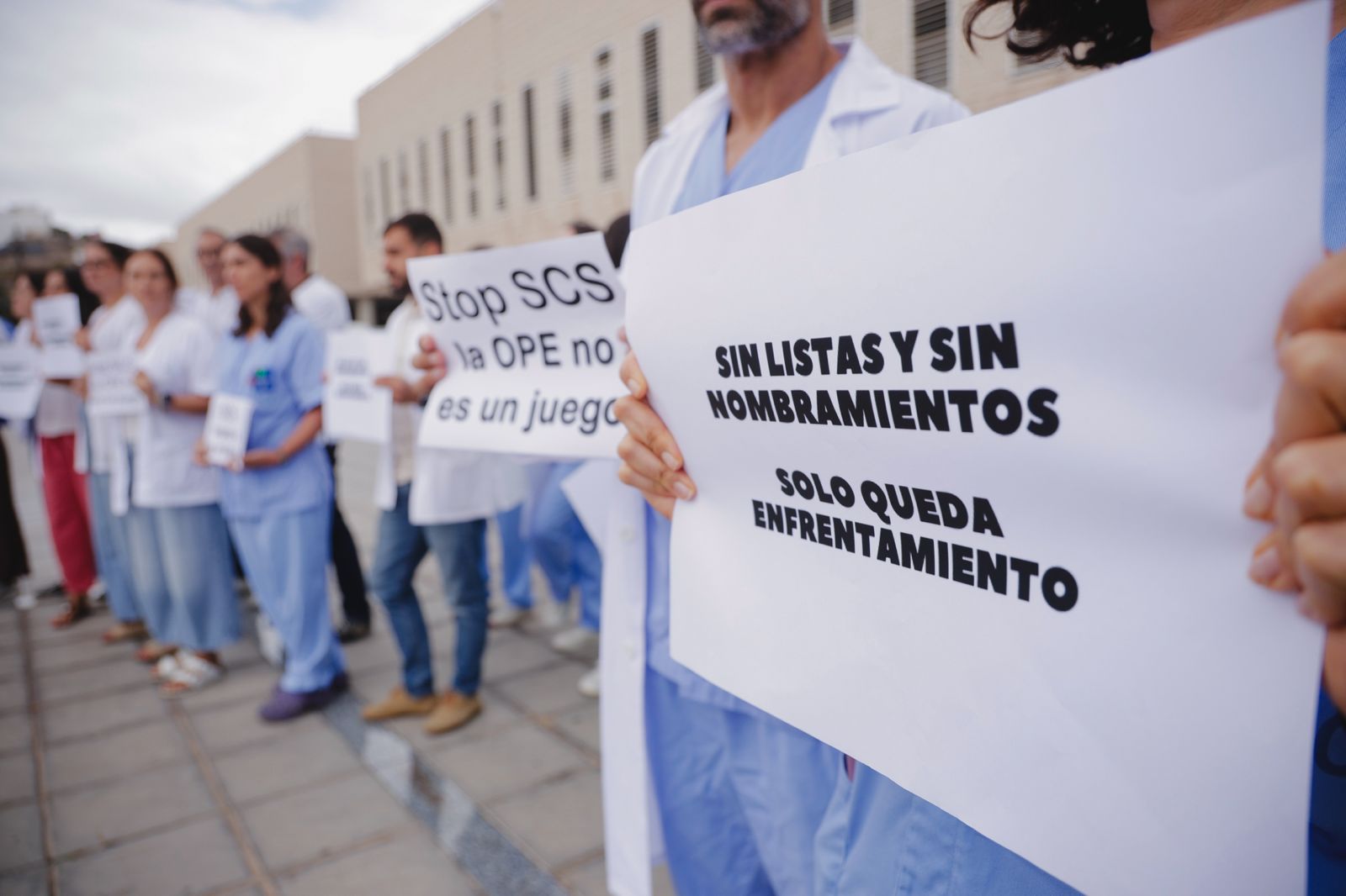 Cuarta jornada de huelga de médicos en Canarias