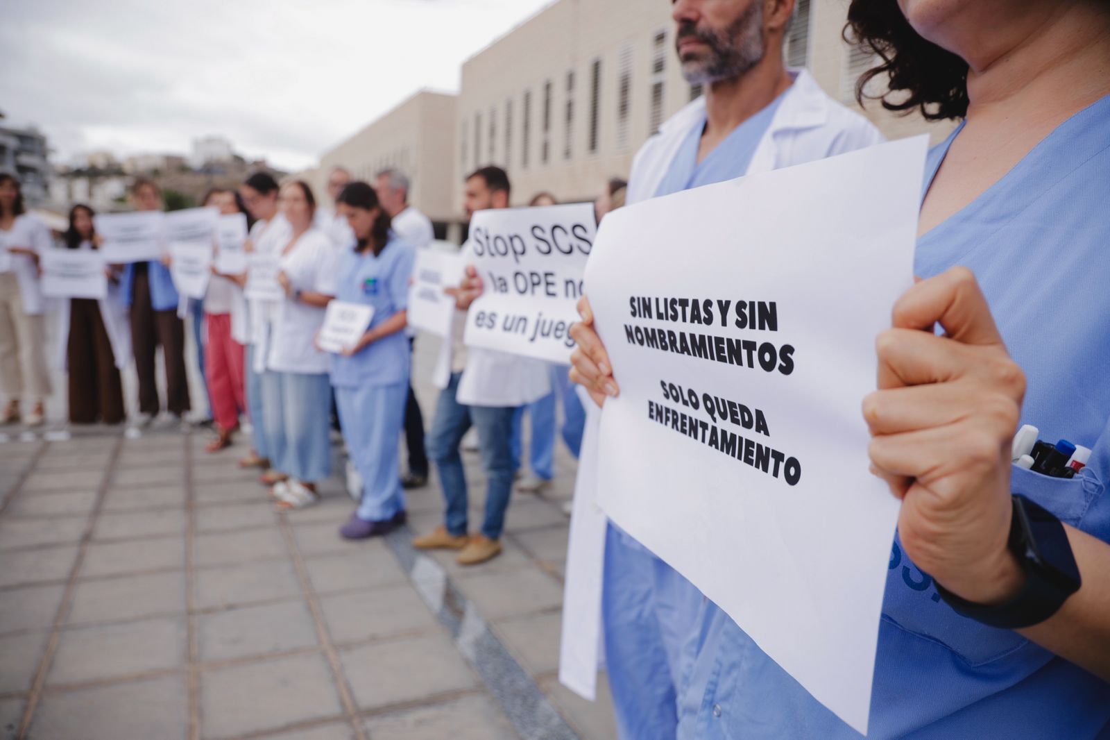 Cuarta jornada de huelga de médicos en Canarias