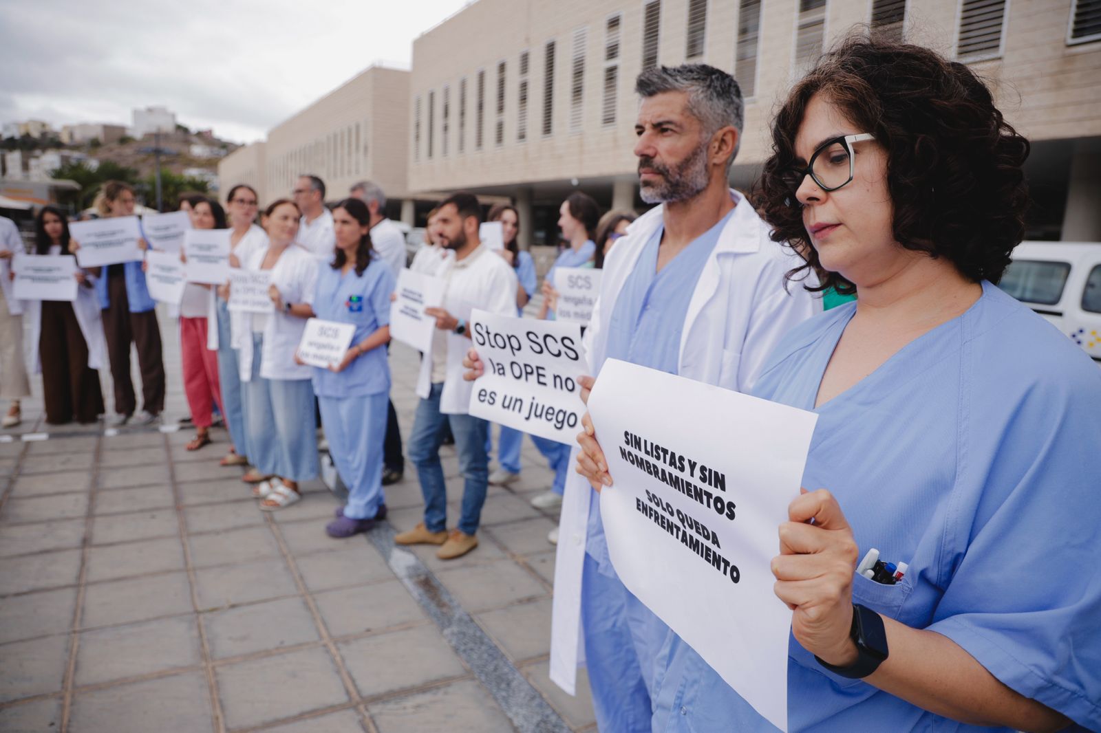 Cuarta jornada de huelga de médicos en Canarias