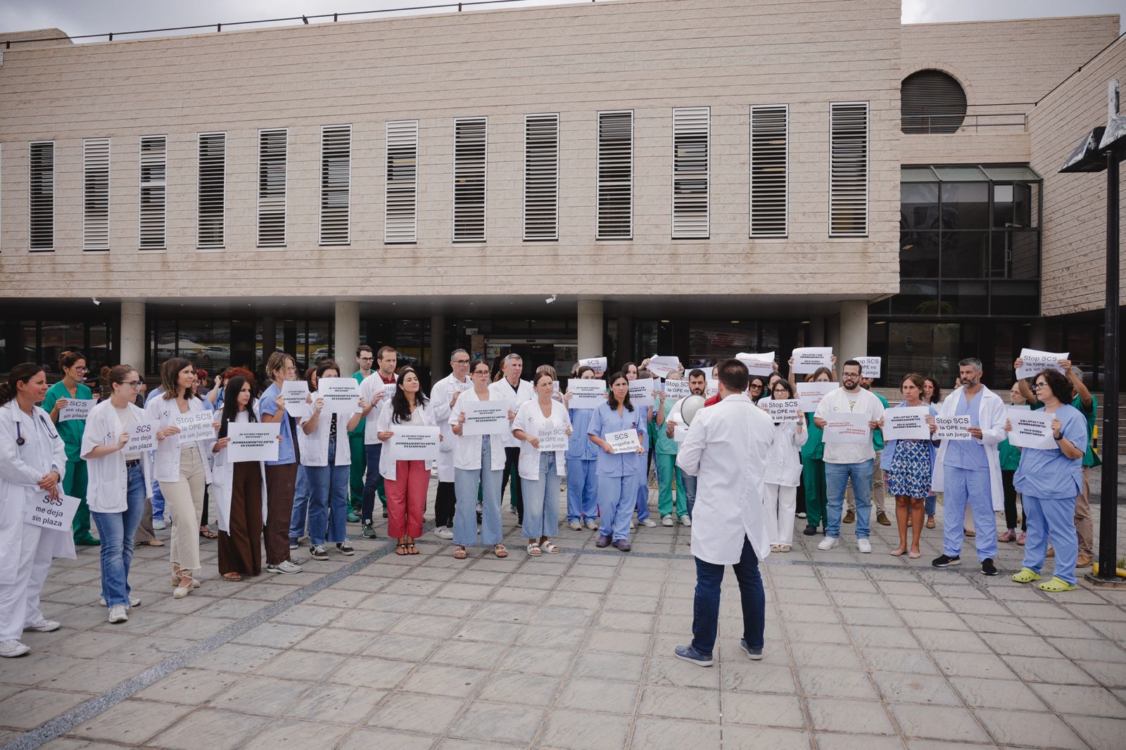 Cuarta jornada de huelga de médicos en Canarias