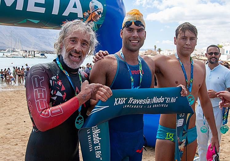 Principales protagonistas masculinos de la actividad.