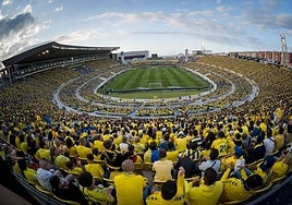 El Estadio de Gran Canaria se mantiene como uno de los recintos con más espectadores de la Segunda, con un promedio de casi 20.000 personas por encuentro.