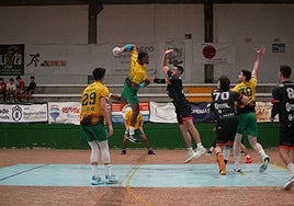 Imagen del encuentro disputado en tierras gallegas.