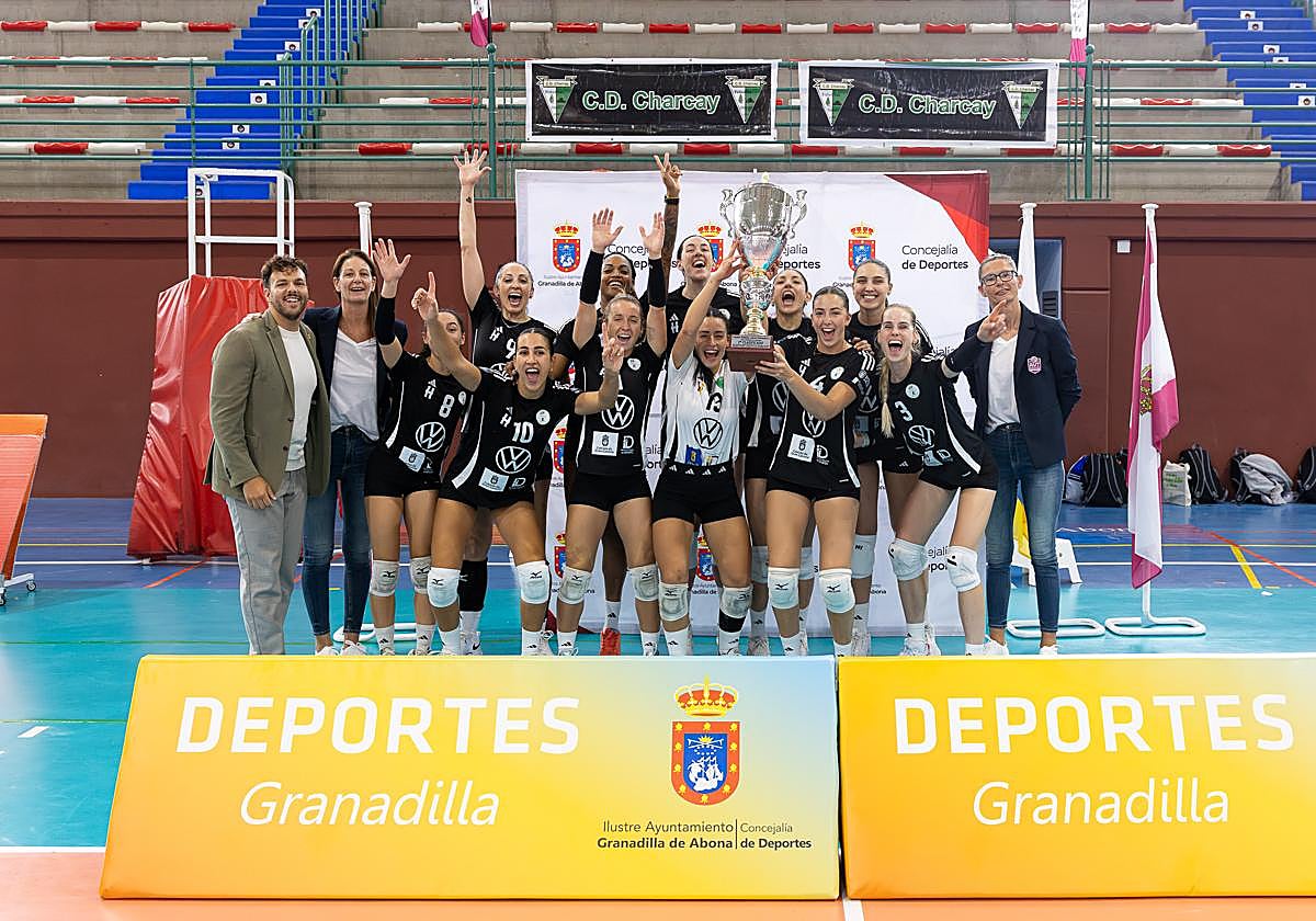 Júbilo por el título del Heidelberg en Tenerife.