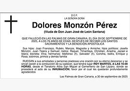Dolores Monzón Pérez