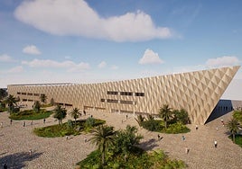 Así será el nuevo pabellón de Infecar.